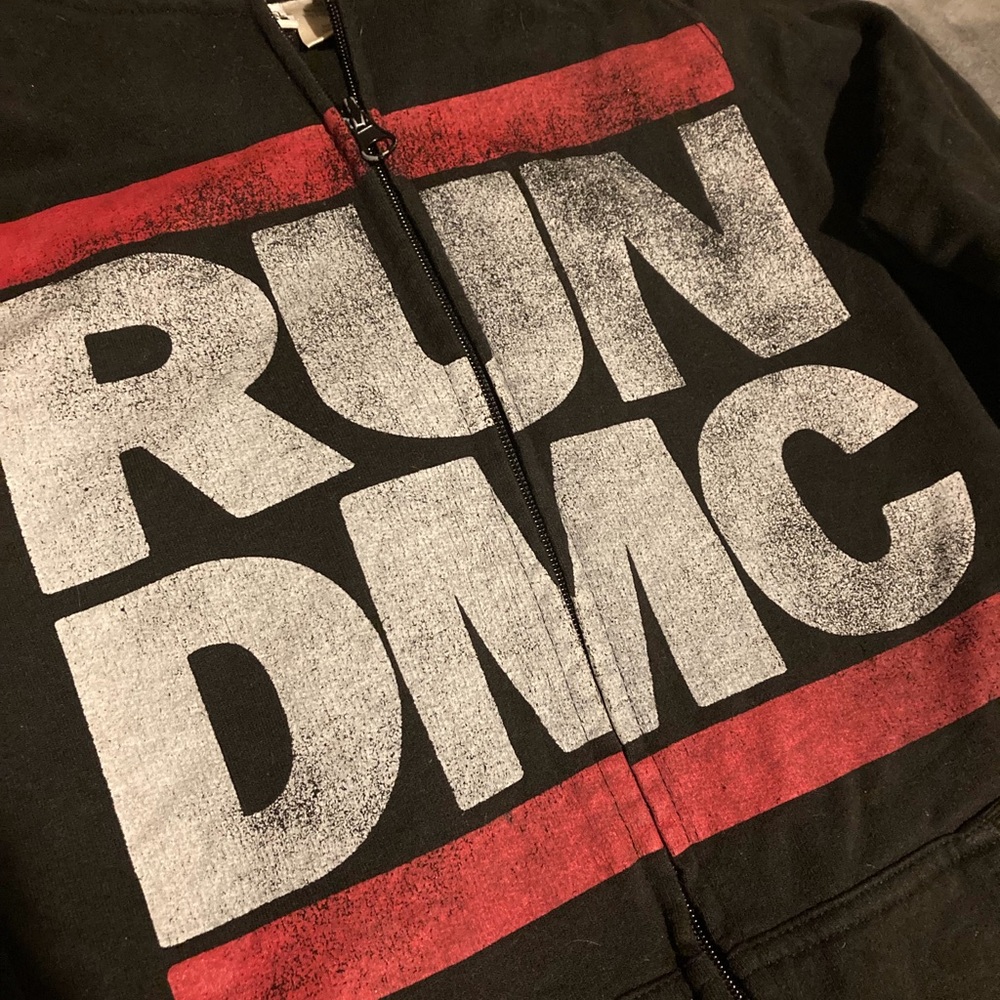 Black RUN DMC Jacket. - Picture 2 of 4